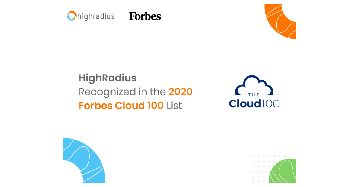 Access here alternative investment news about Highradius Is Named To The 2020 Forbes Cloud 100 List